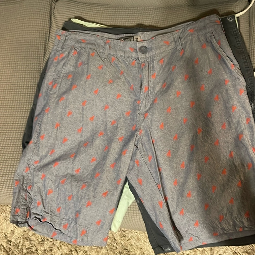 Men shorts with lobsters